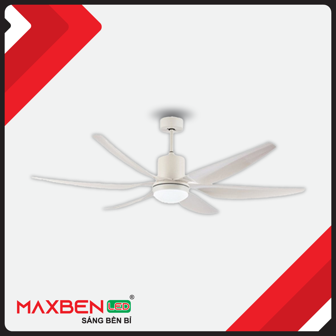 Quạt trần đèn 6 cánh Maxben