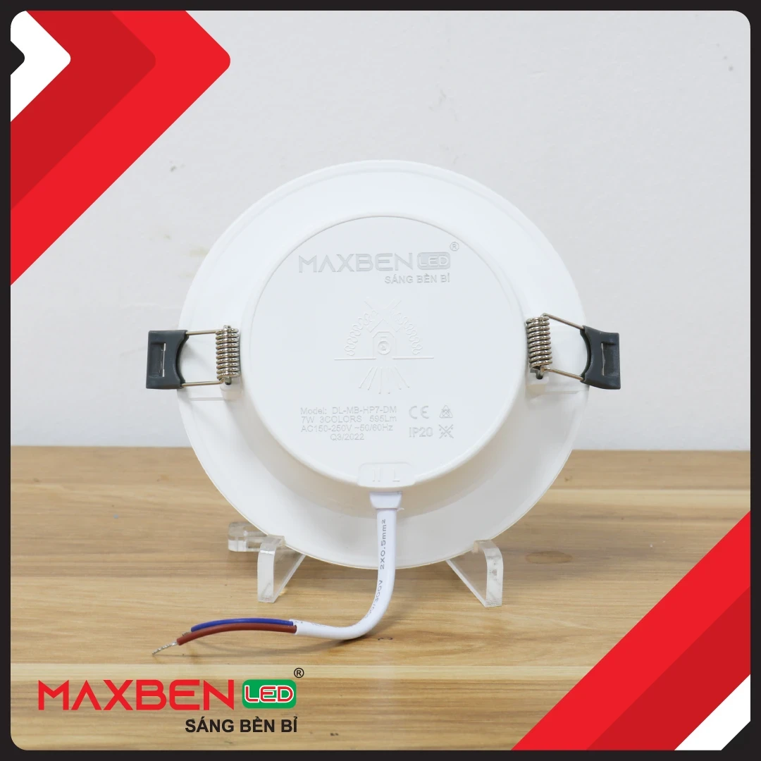 Đèn LED âm trần Happy