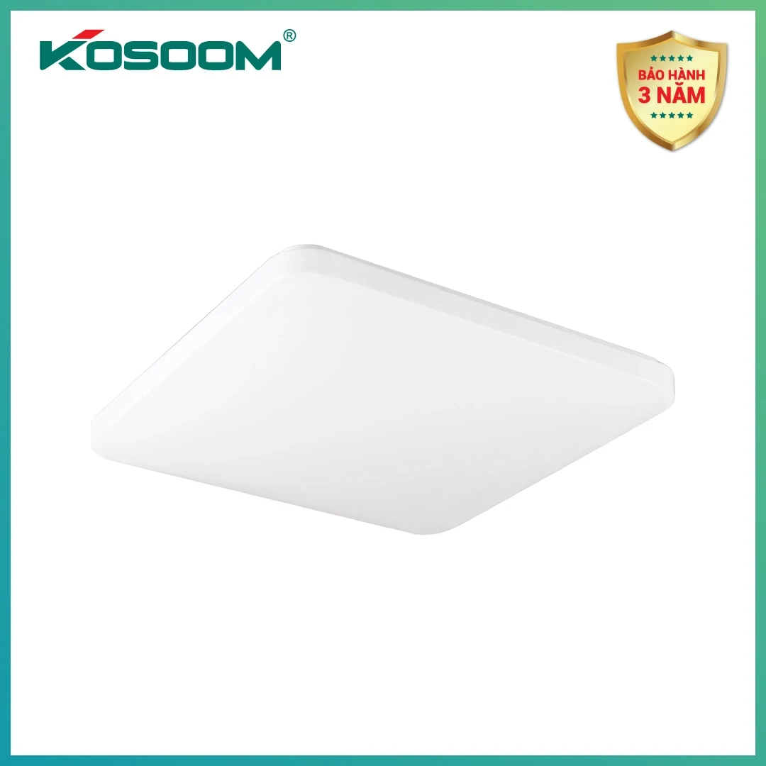 Đèn LED ốp trần Ánh Trăng vuông Kosoom