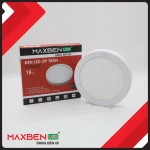Đèn LED ốp trần Classic Maxben tròn