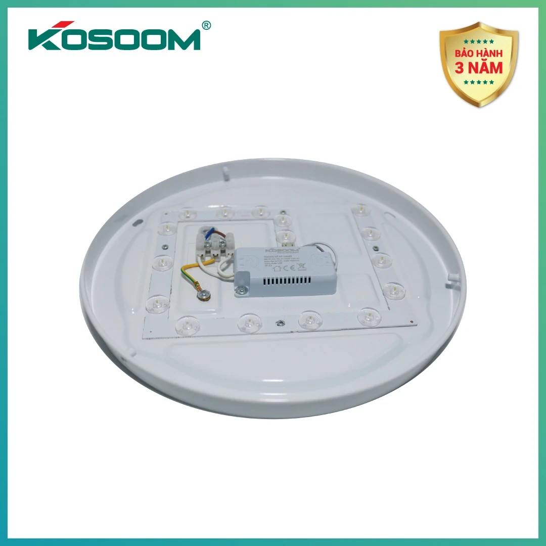 Đèn LED ốp trần Kim Cương Kosoom