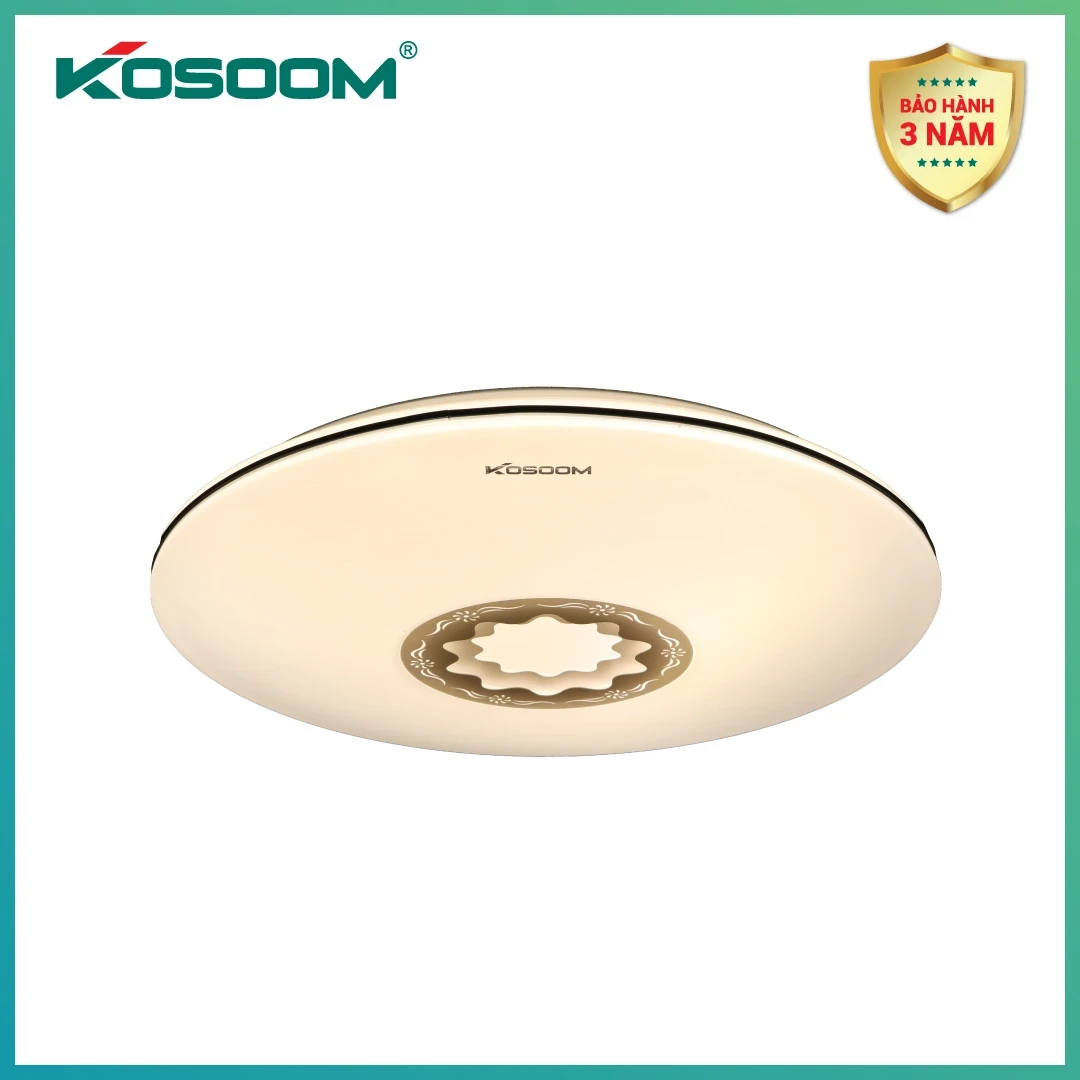 Đèn LED ốp trần Mẫu Đơn Kosoom