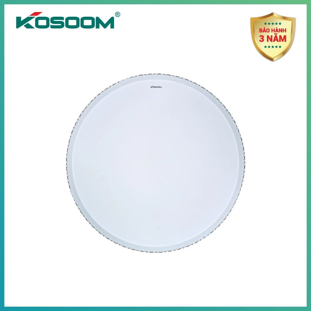 Đèn LED ốp trần Pha Lê Tròn Kosoom