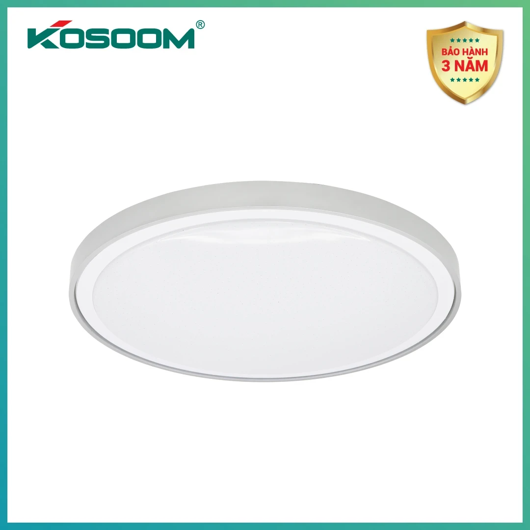 Đèn LED ốp trần Thạch Anh Kosoom