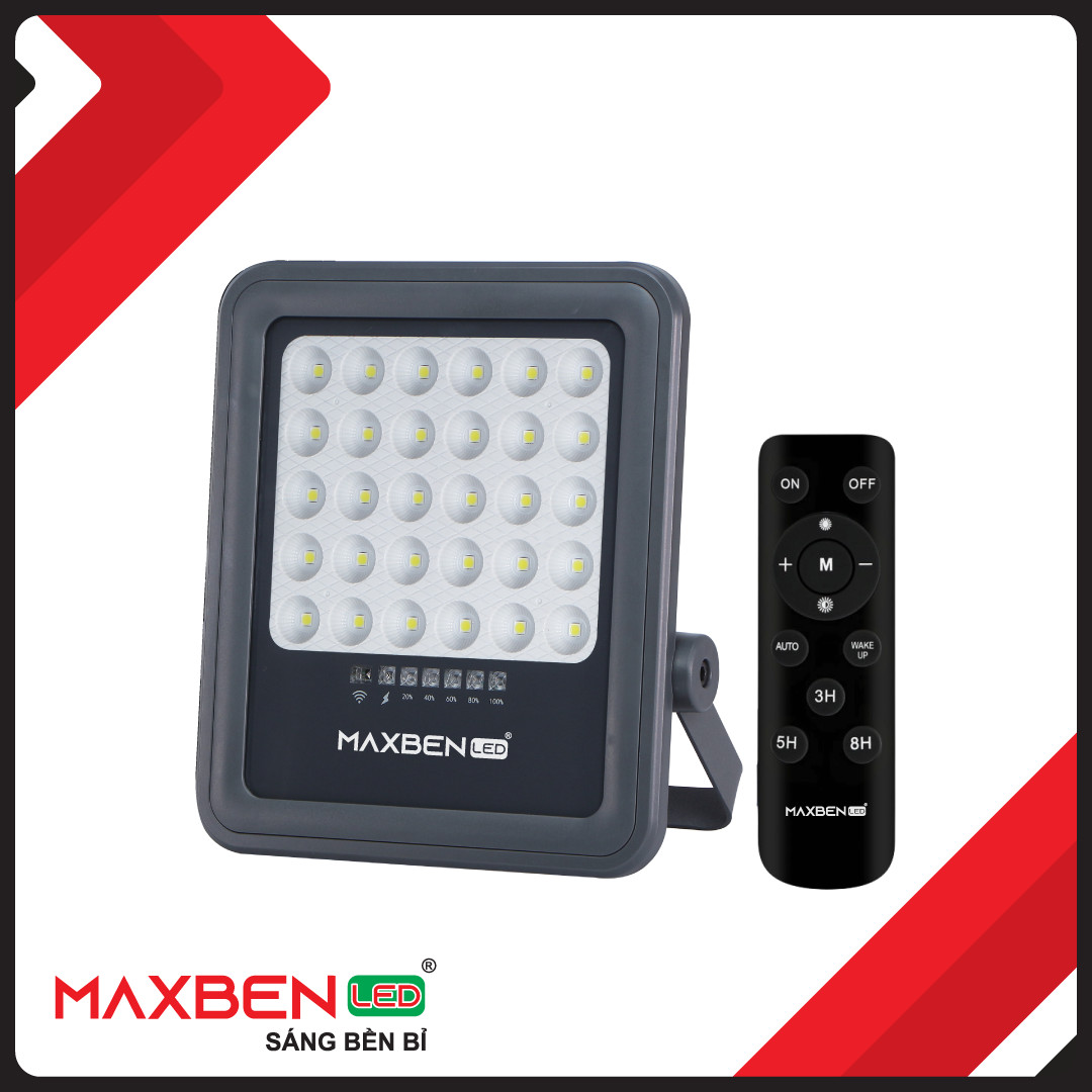 Đèn Pha LED năng lượng mặt trời