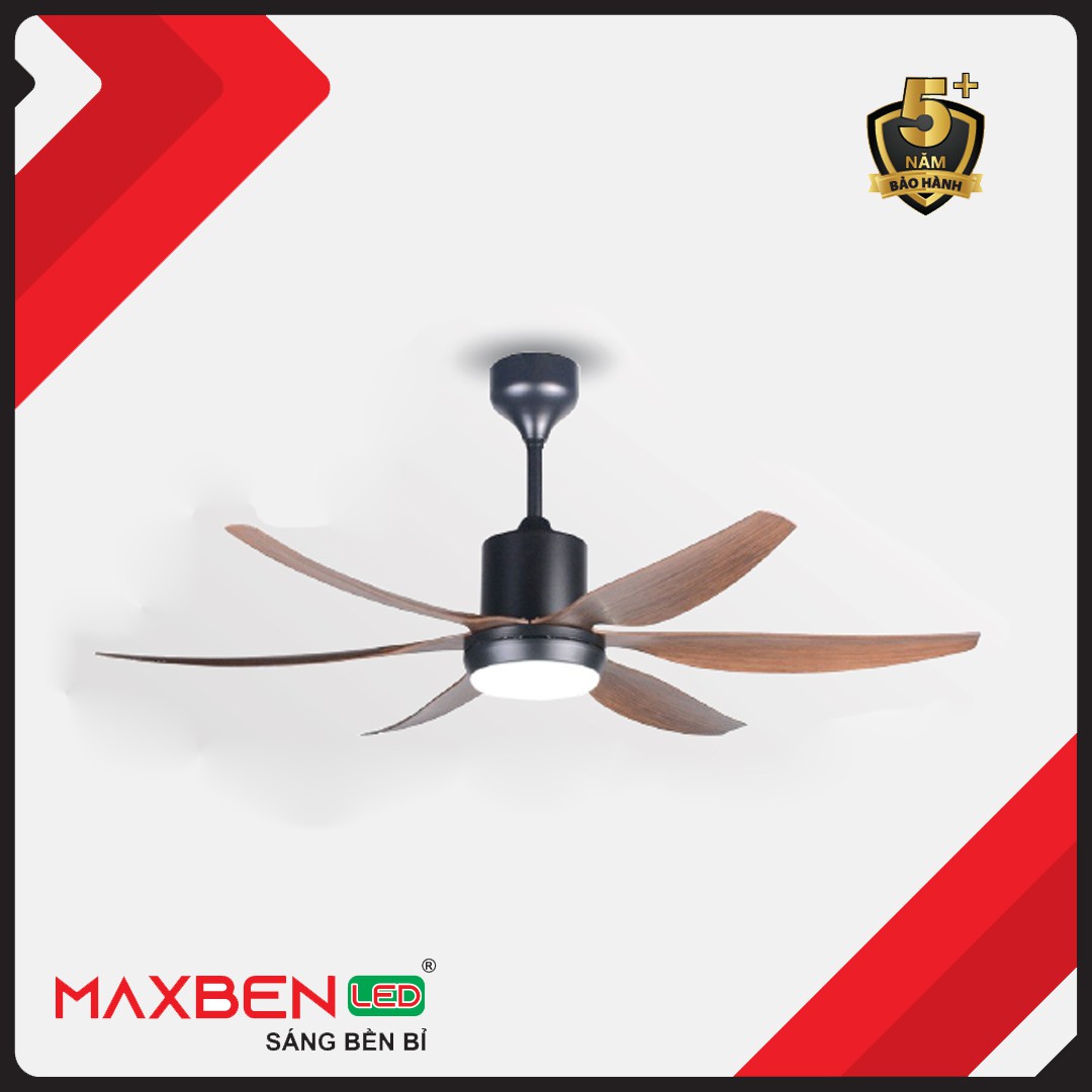 Quạt trần đèn 6 cánh M162